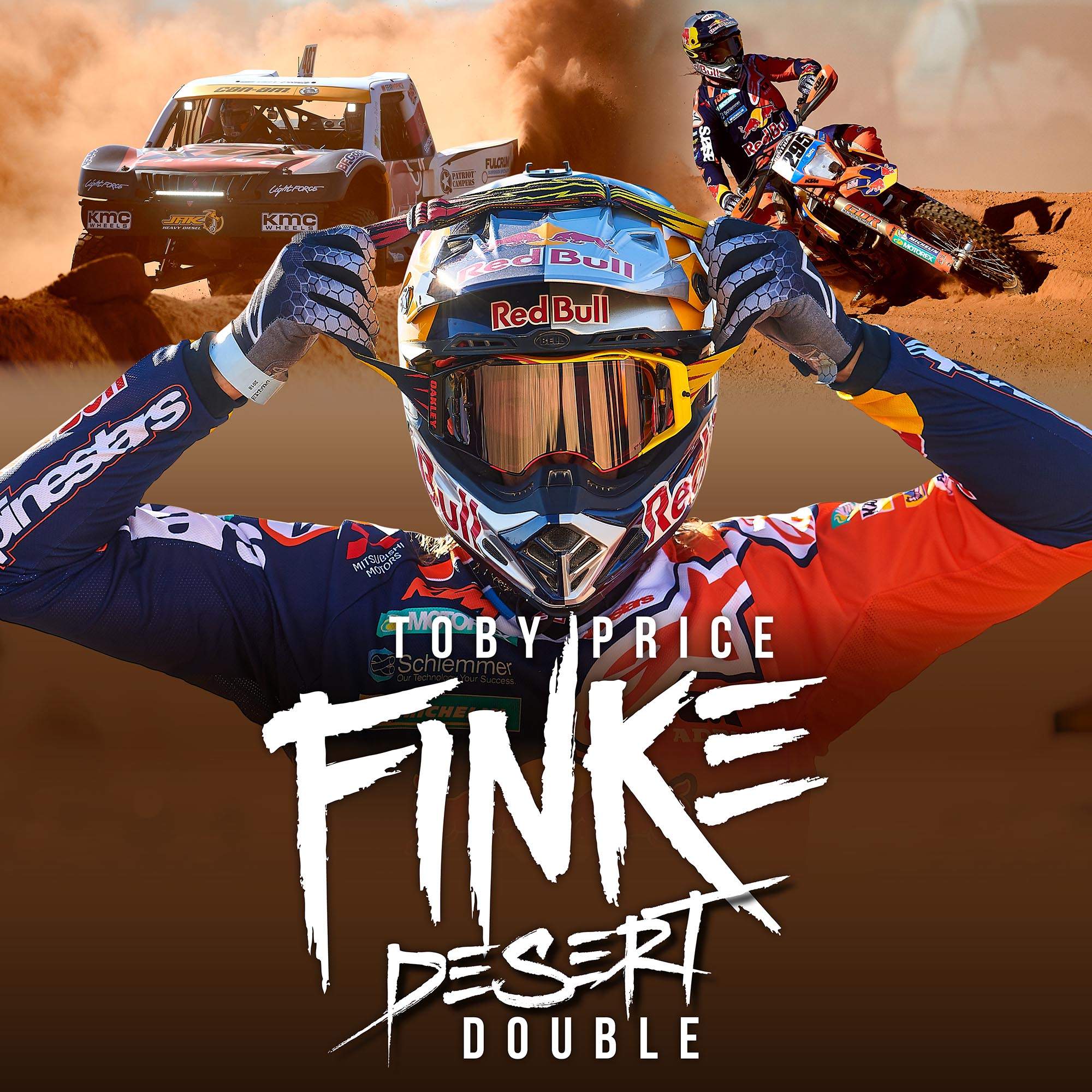 Toby Price Finke Desert Double documentary artwork