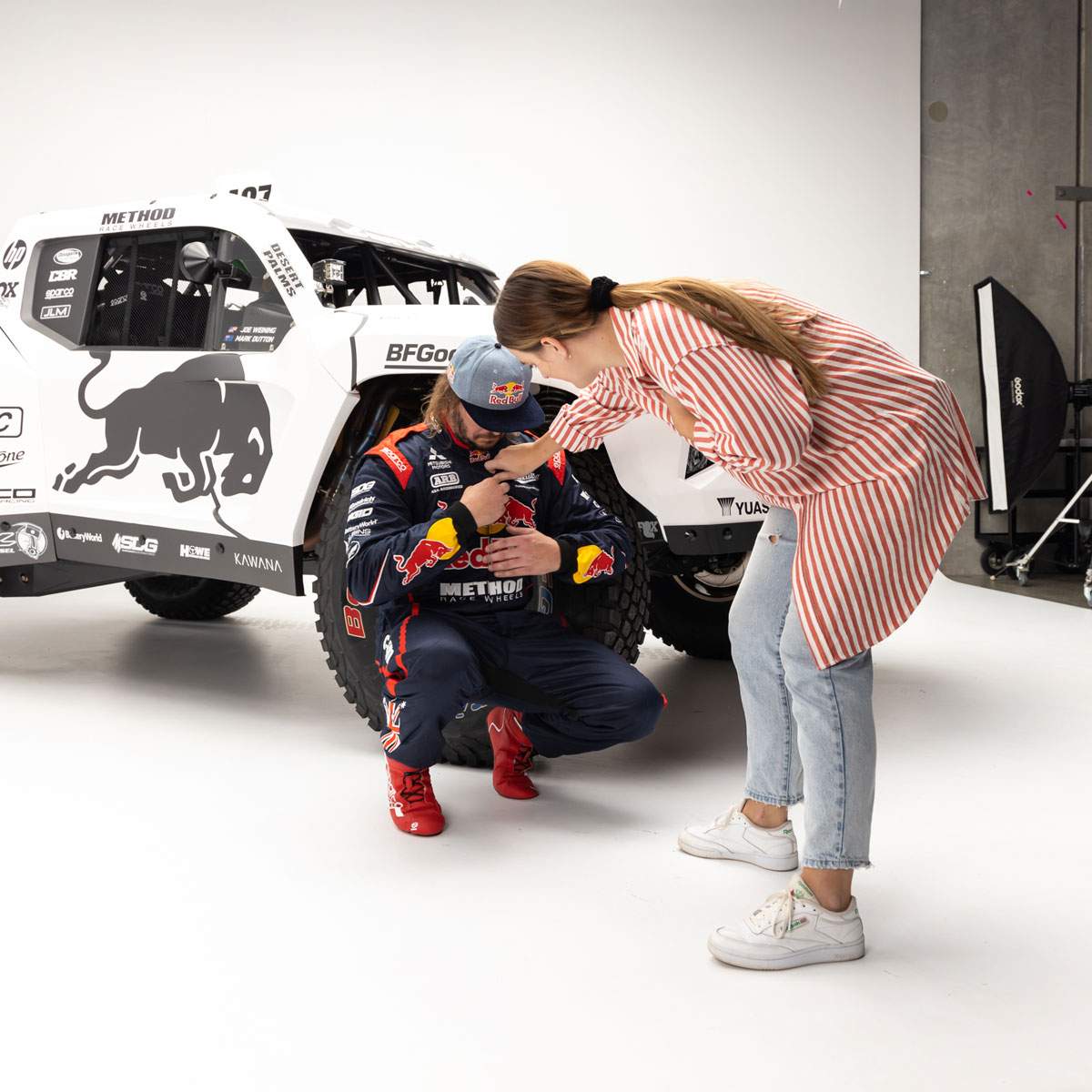 Behind the scenes at Gold Coast Studios with Toby Price’s Mitsubishi Triton Trophy Truck (1)