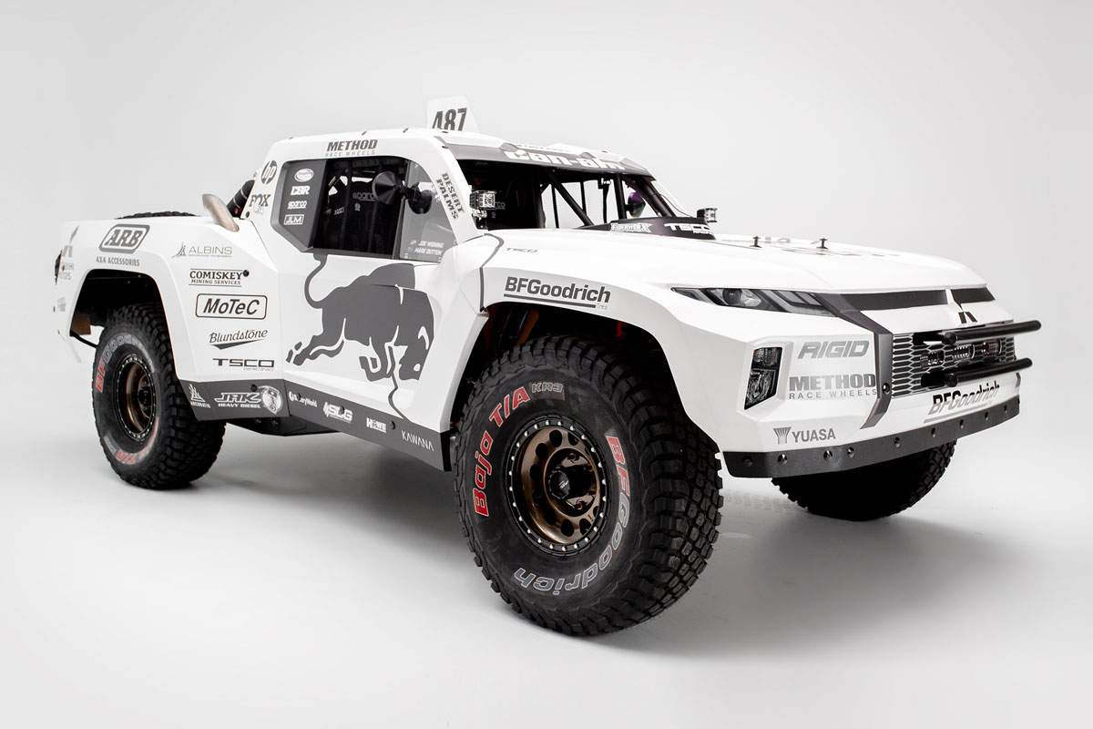 Toby Price’s Mitsubishi Triton-inspired Trophy Truck