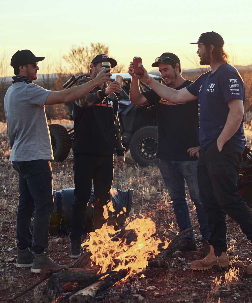 Can-Am Off-Road's Riding The Red Centre crew