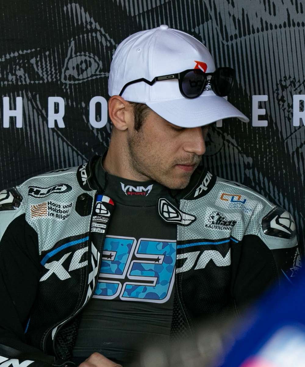 Portrait of Thriller Motorsports rider Marcel Schrotter