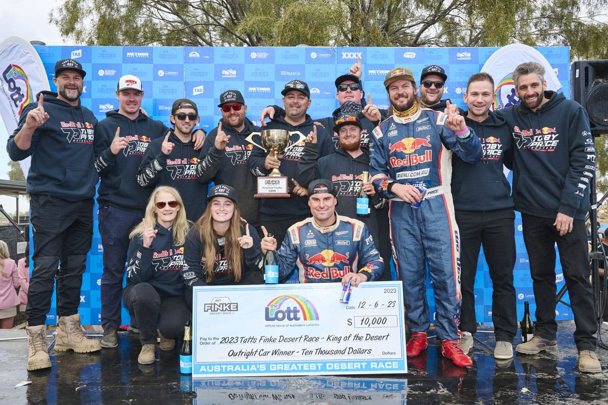 Toby Price Wins 9th Finke Desert Race
