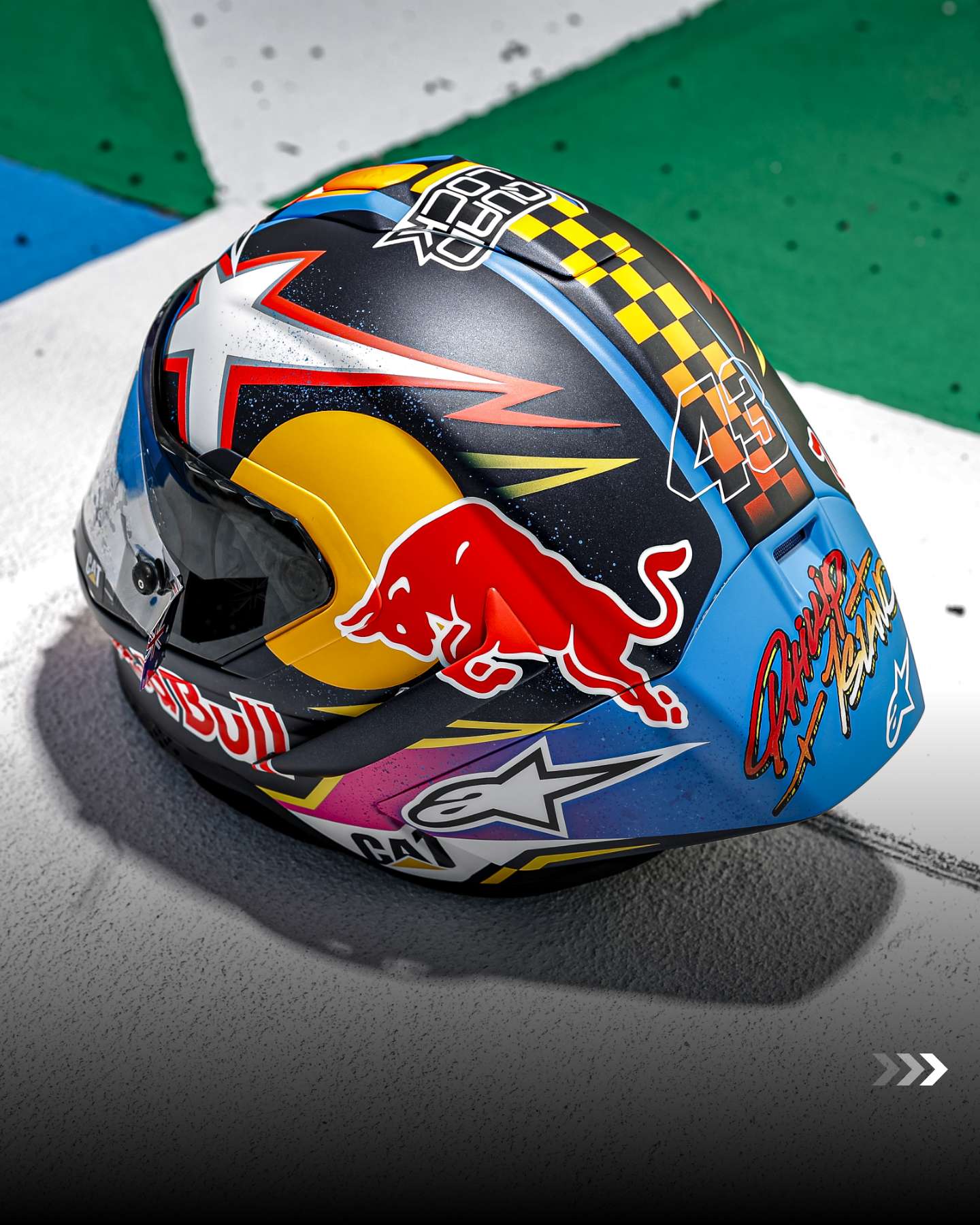 Jack Miller’s Phillip Island capsule helmet