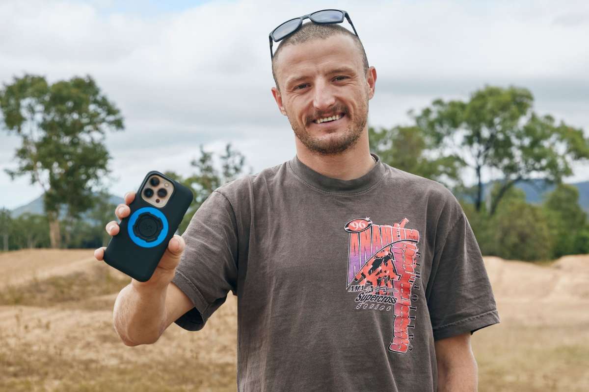 Jack Miller partners with Australian Smartphone Mounting company Quad Lock