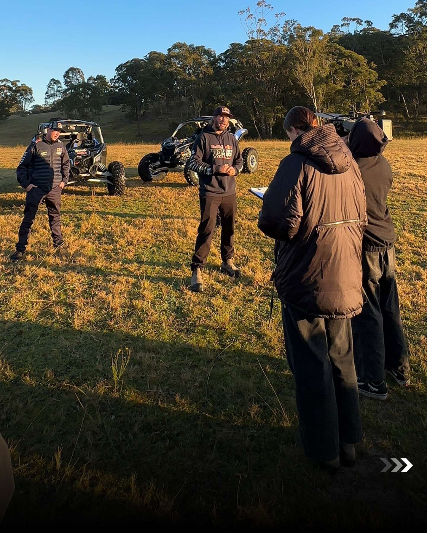 Behind the scenes of the Backyard Rally shoot (1 of 4)