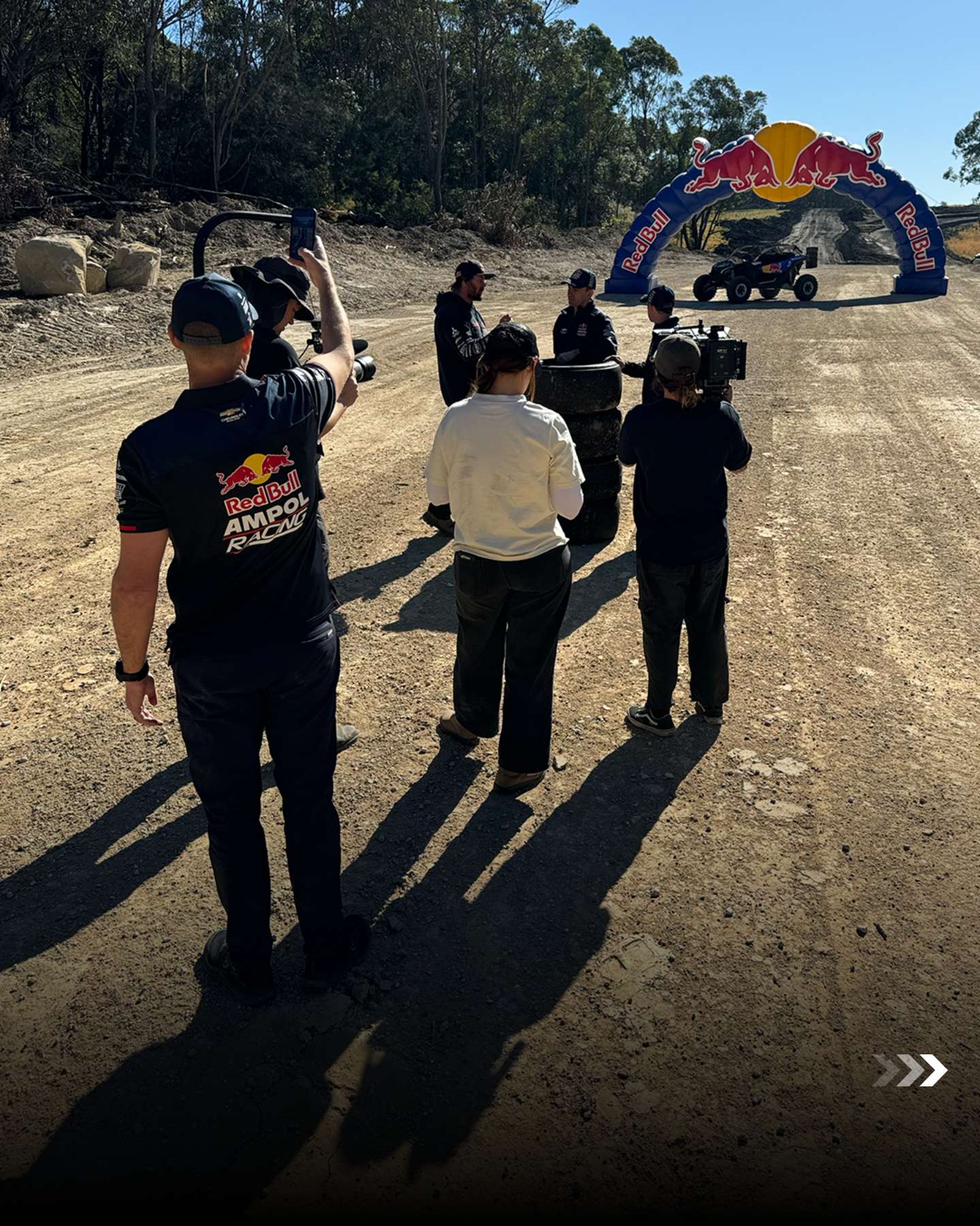 Behind the scenes of the Backyard Rally shoot (3 of 4)