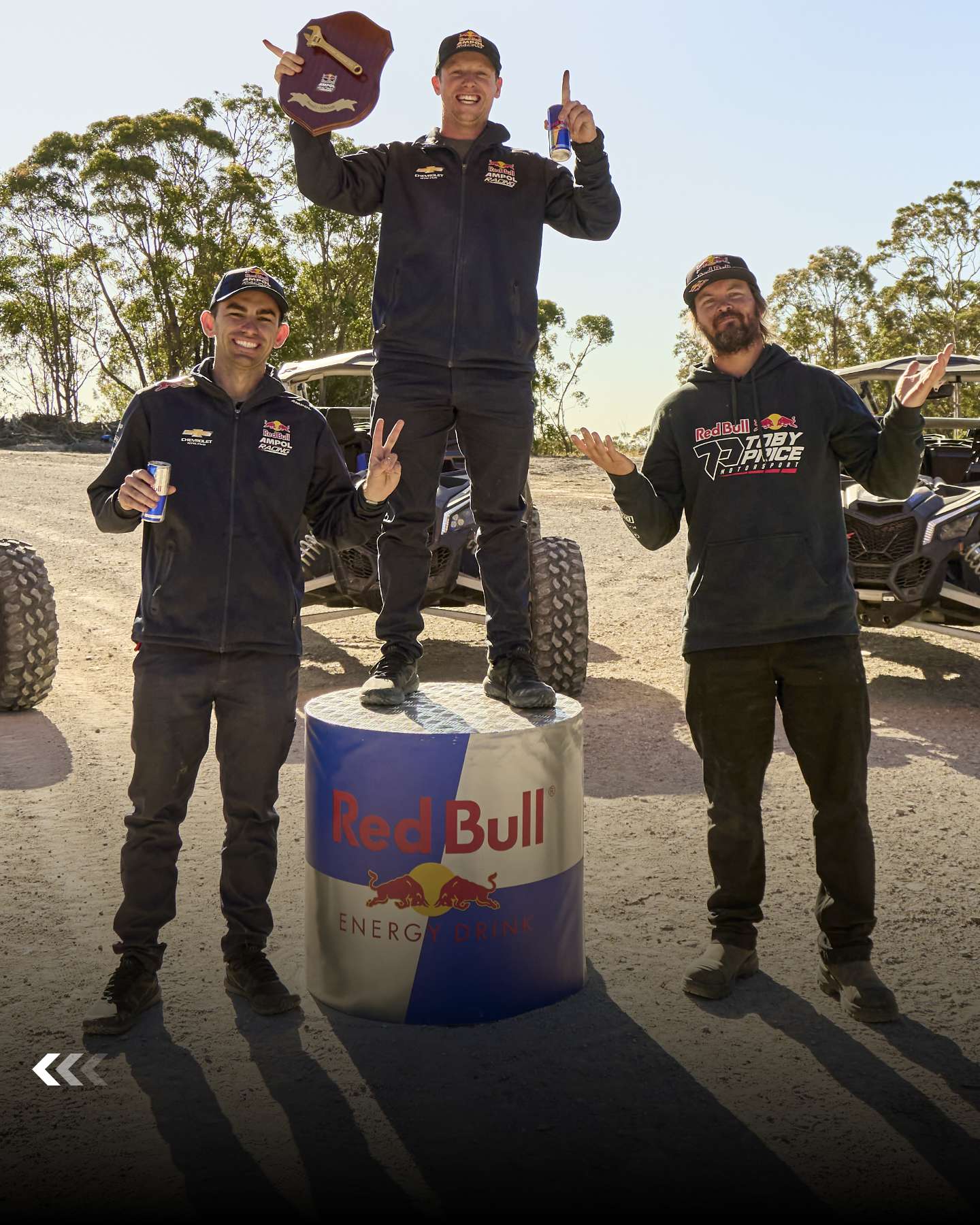 Toby Price, Will Brown and Broc Feeney at the Backyard Rally (7 of 7)