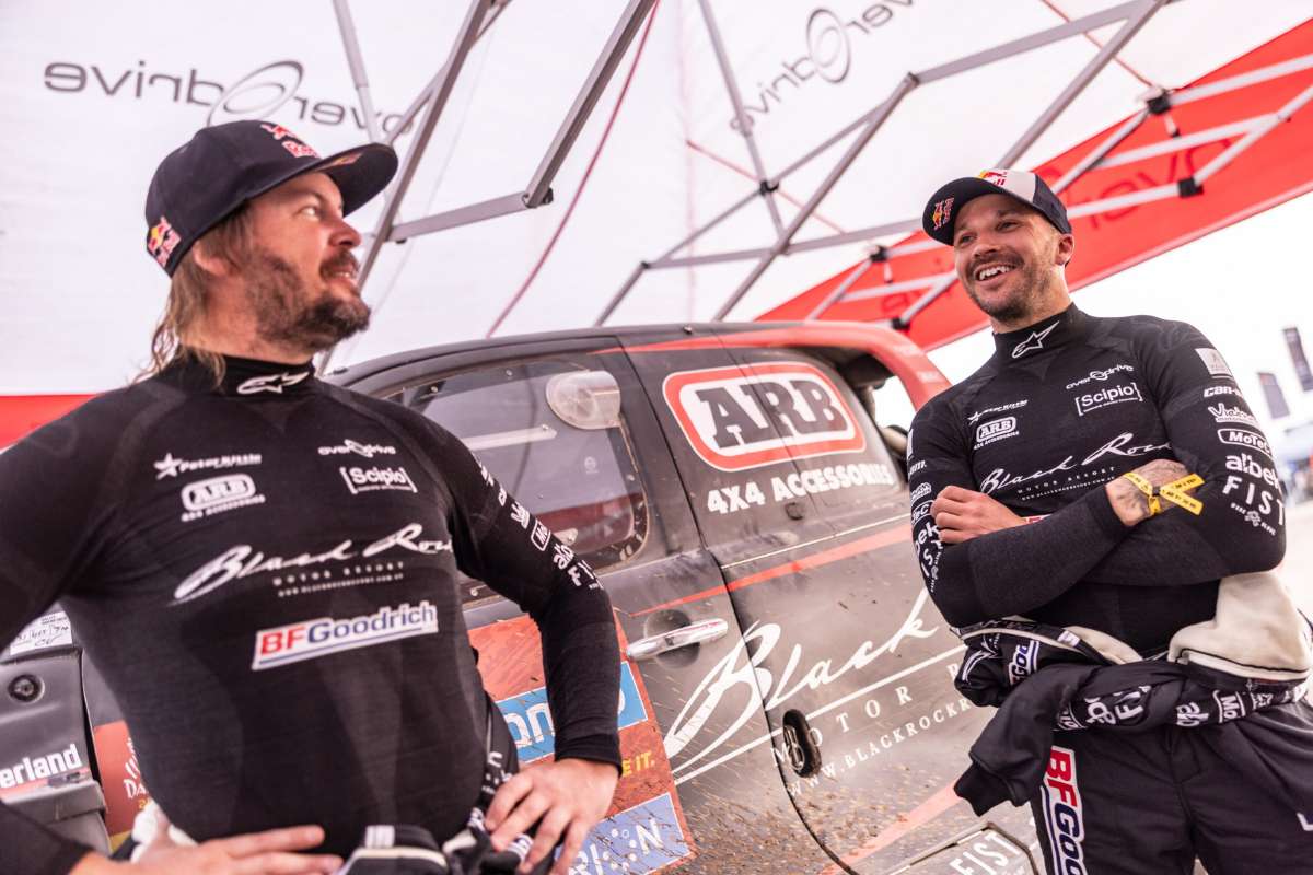 Toby Price at the 2025 Dakar Rally