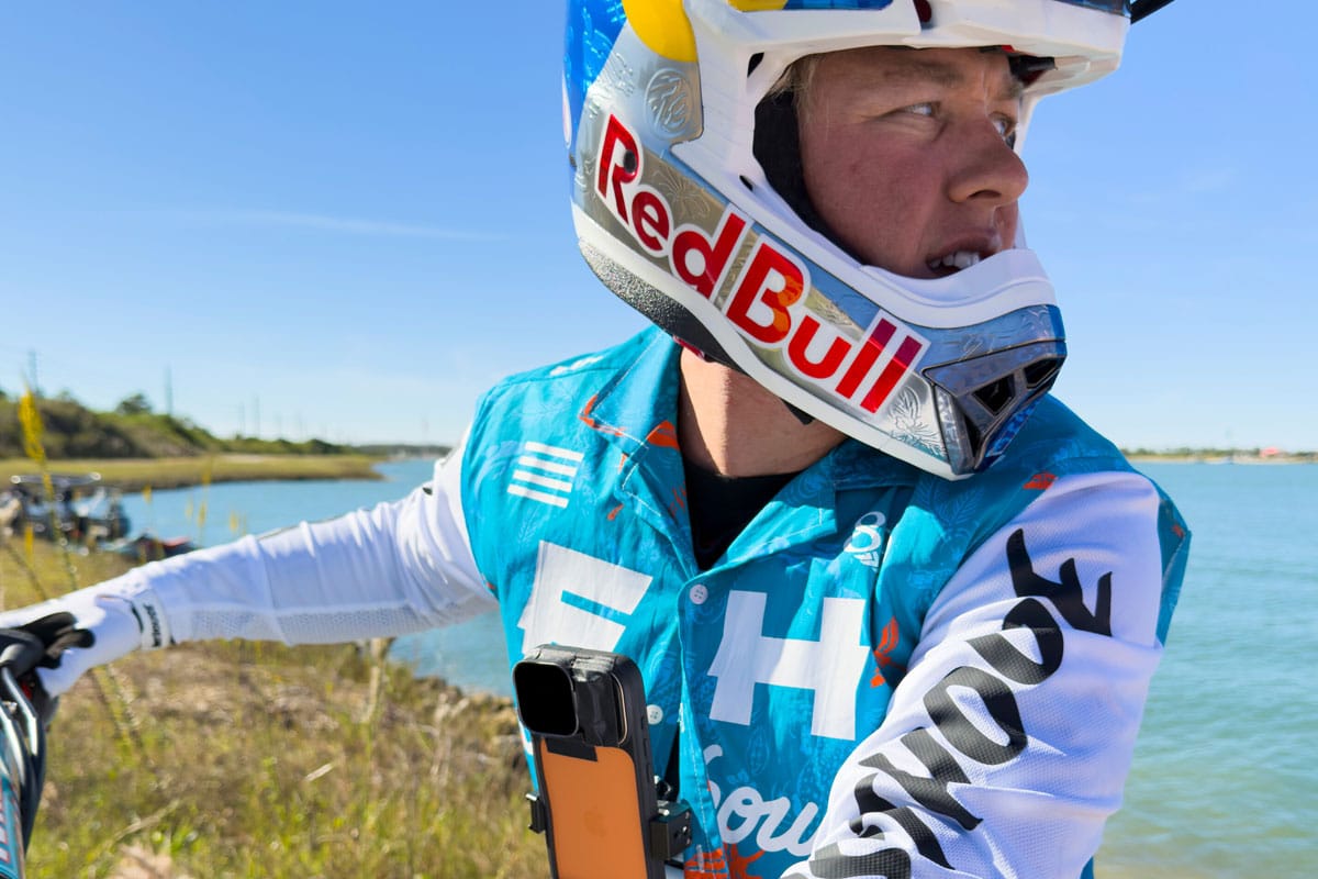 Tyler Bereman leading Red Bull Island Hopper