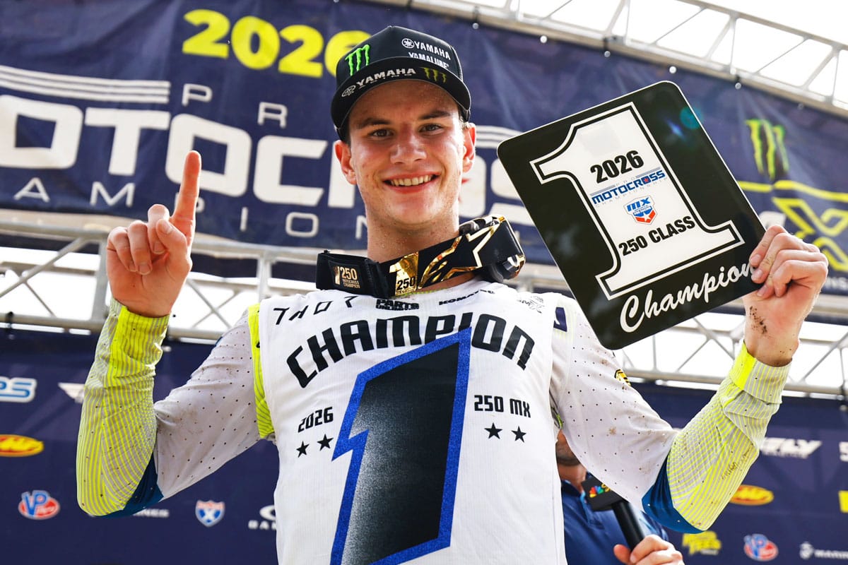 Cole Davies Wins 2026 AMA Pro Motocross 250 Championship